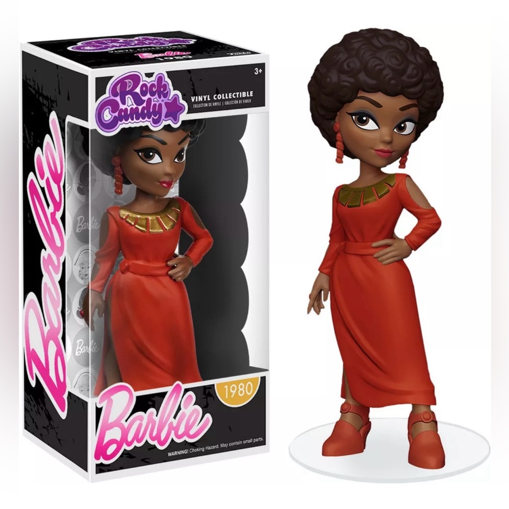 Barbie Retro 1980 African American Rock Candy by Funko *New* - box Not mint.
